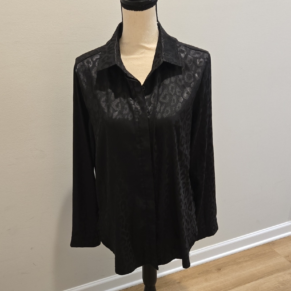 Elegant Black Women's Top